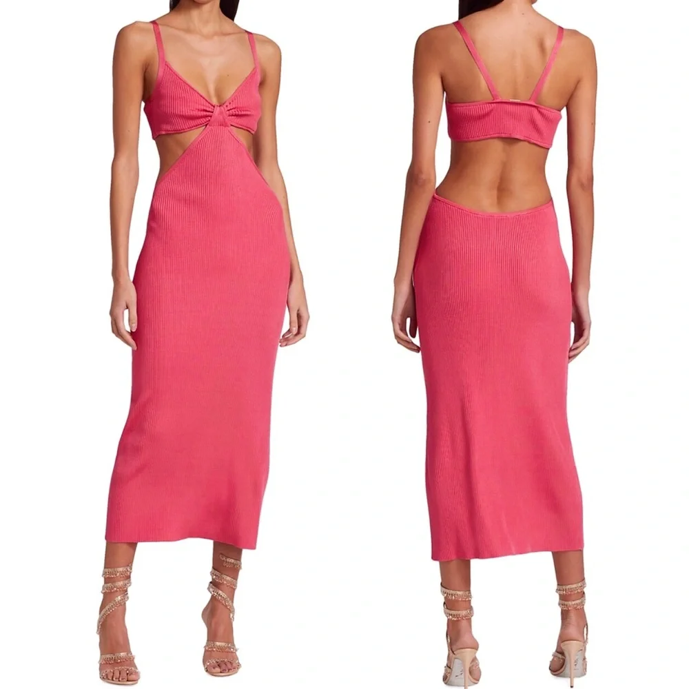 🌺🎉HP🎉🌺 NWT Cult Gaia Serita Dress Blossom - Picture 5 of 14